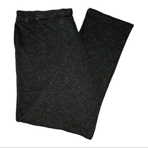 NATORI Womens Heather Charcoal Gray Drawstring Pocket Lounge Sleep Pants